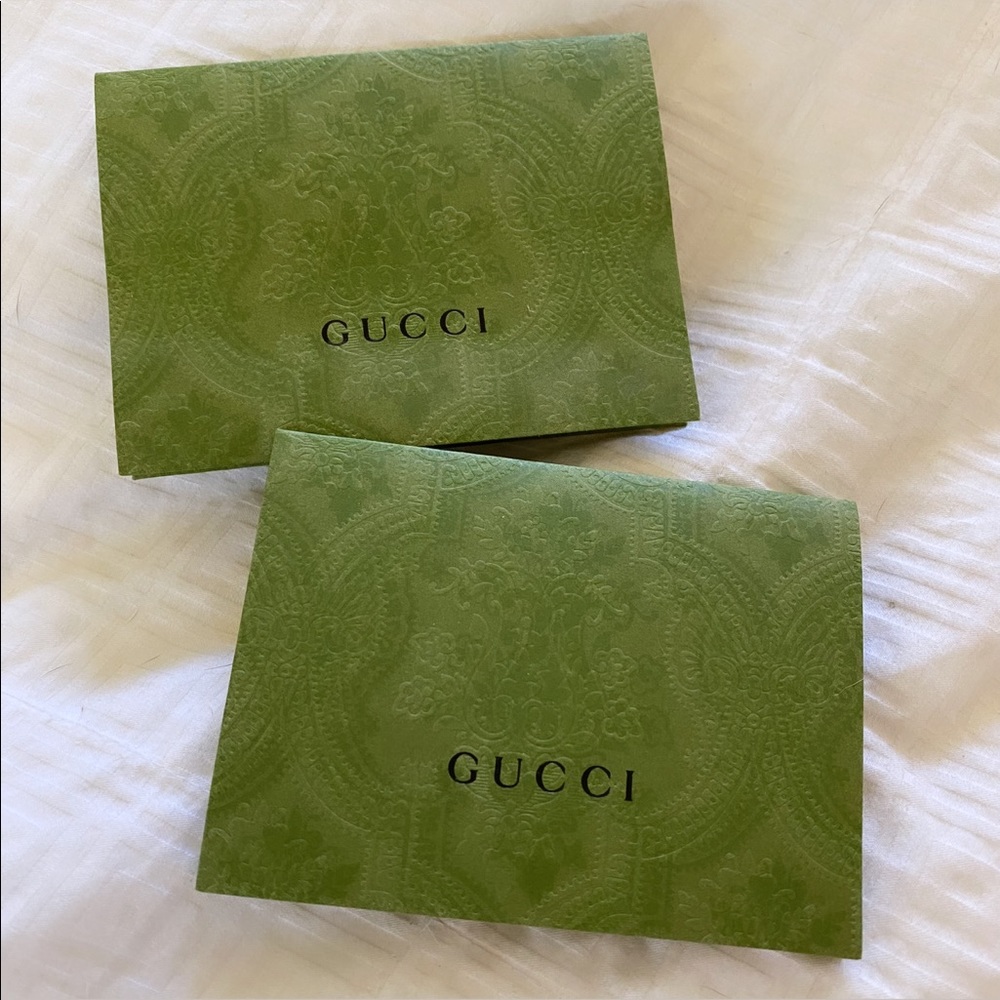 GUCCI 2020 Limited Edition Holiday Envelopes 2 - Picture 1 of 1